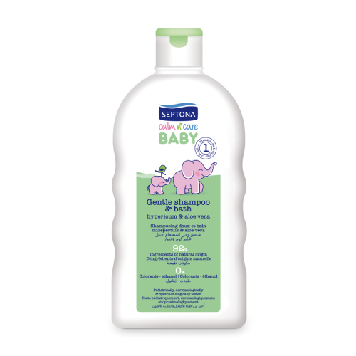 Shampoo and bath for babies - St. John's Wort & aloe vera.