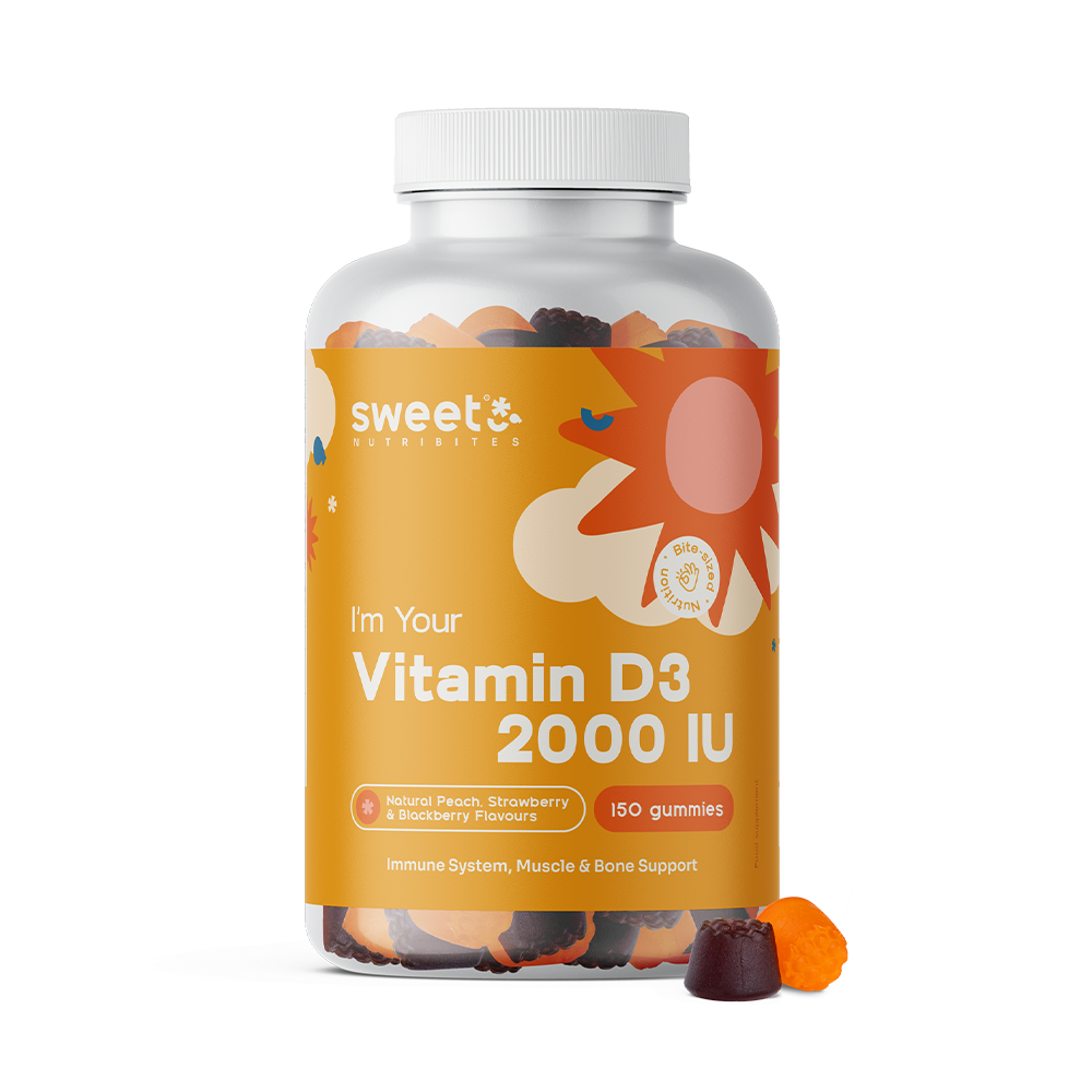 Bonbons gommeux de vitamine D3.