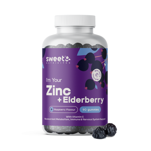 Zinc et fleurs de sureau, 90 gummies