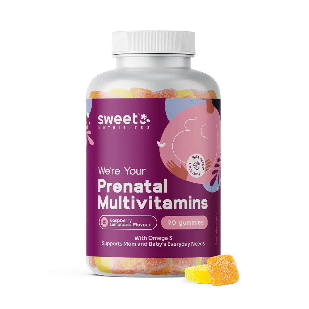 Multivitamines prénatales + oméga-3.