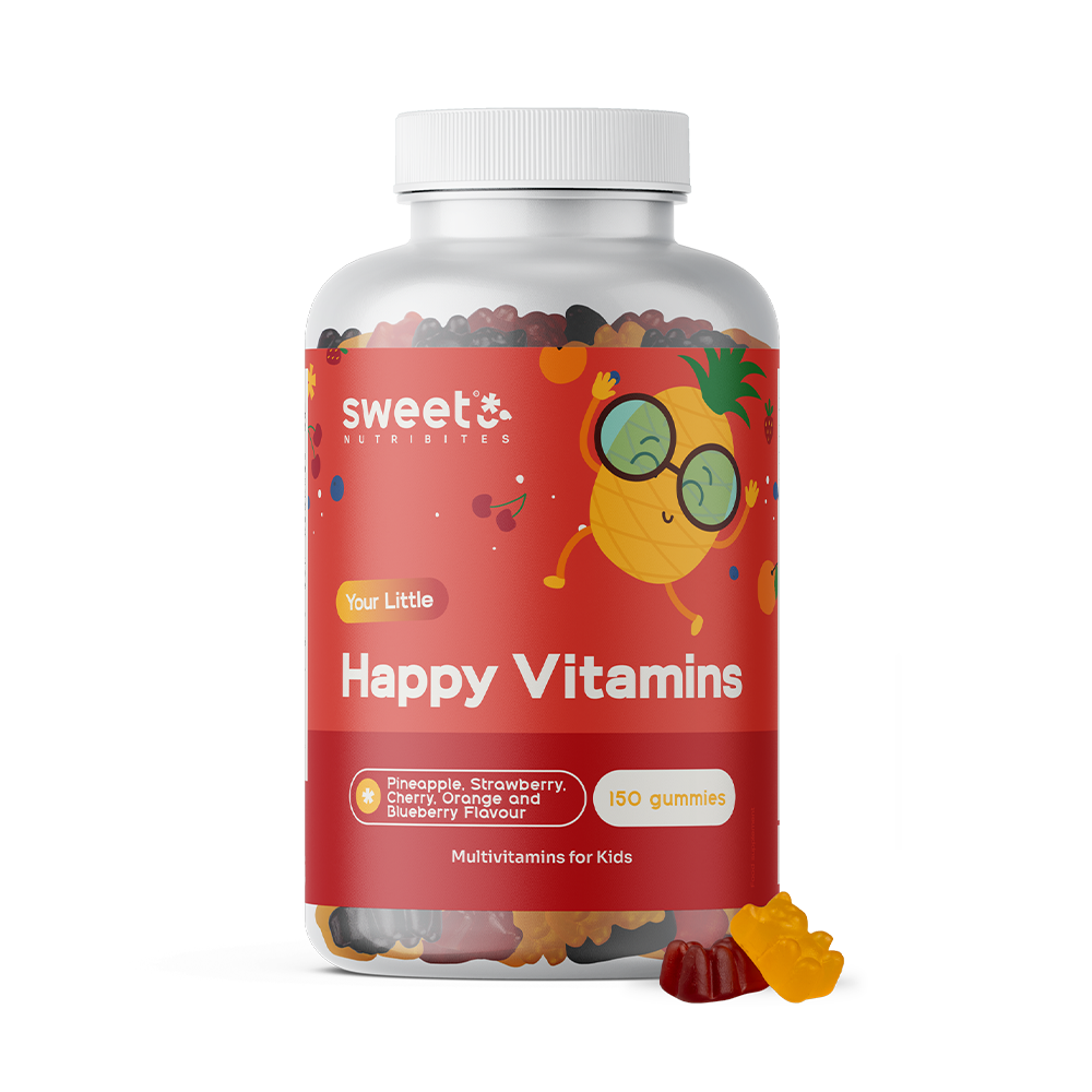 Vitamines multivitaminées en forme de bonbons pour enfants.