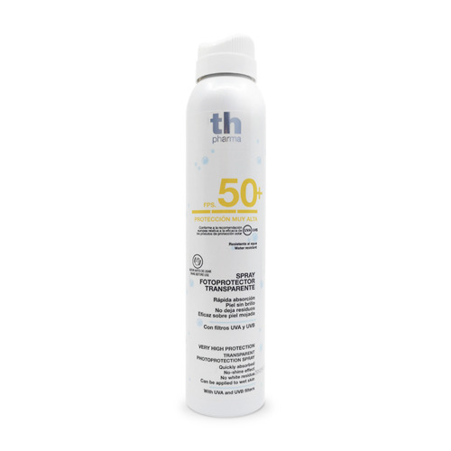 Crème solaire transparente en spray SPF 50+