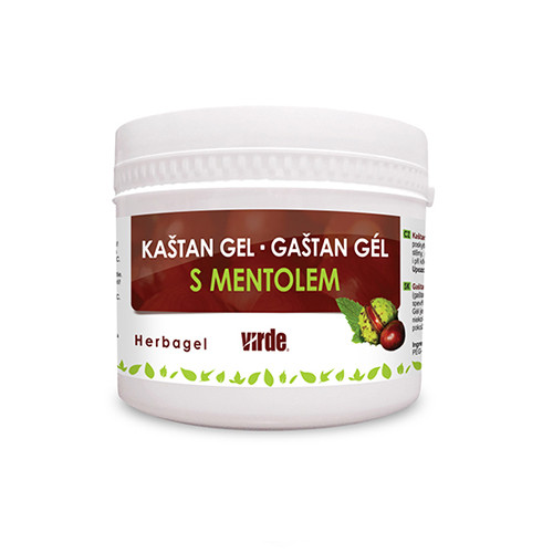 Gel de châtaigne au menthol