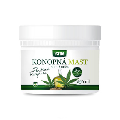Baume à base de chanvre avec de la vitamine E.