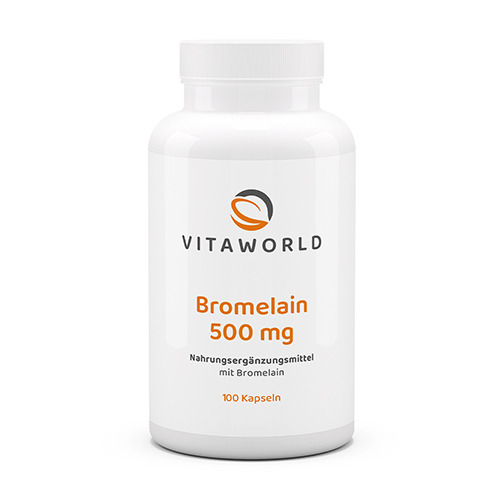 Enzyme broméline de l'ananas.