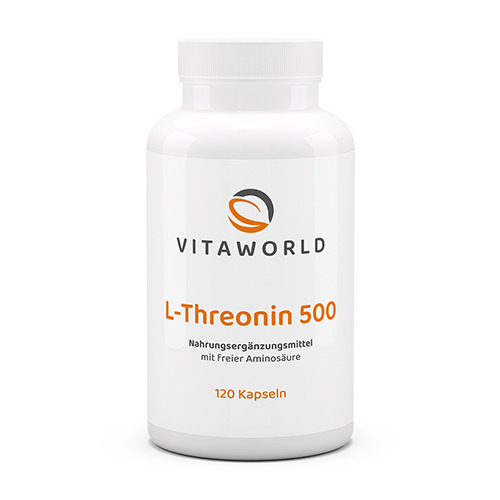 L-thréonine - acide aminé en capsules.