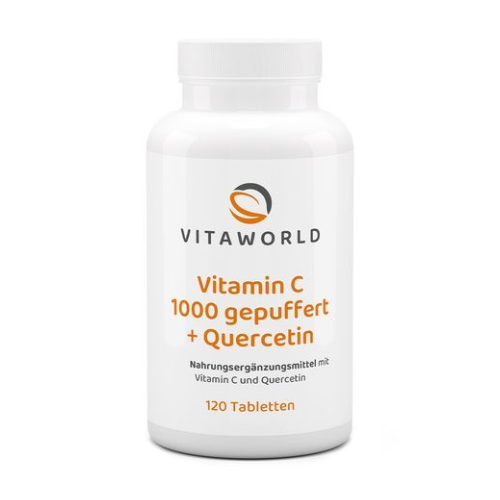 Vitamine C et quercétine - action antioxydante.