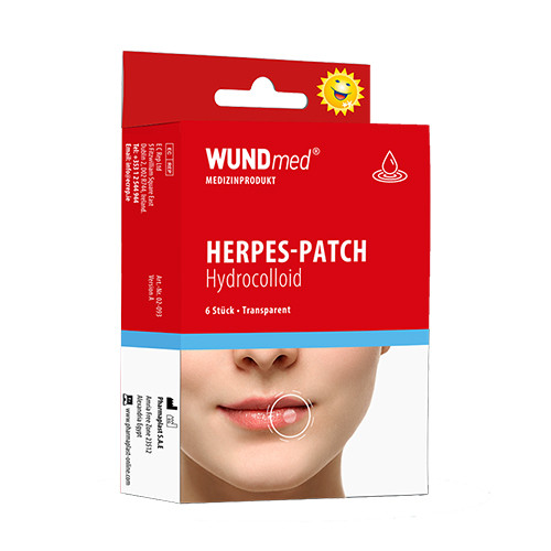 Pansements pour l'herpès, 6 pièces.