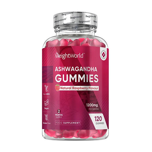 Bonbons à la gomme d'Ashwagandha.