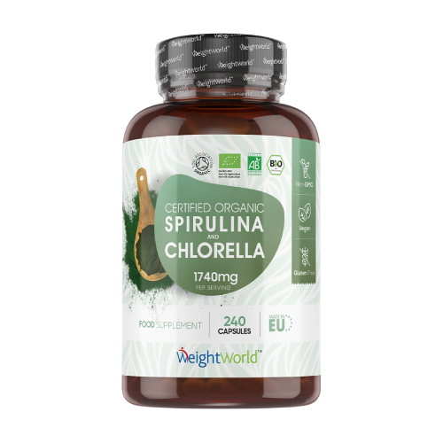 BIO spirulina et chlorelle.
