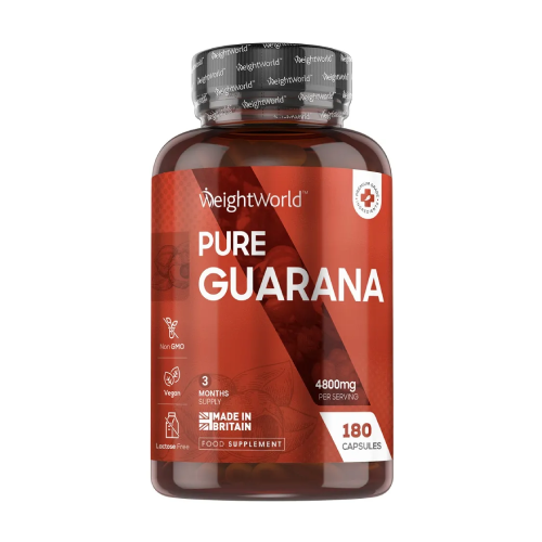 Guarana en capsules.