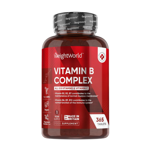 Vitamines B en comprimés.