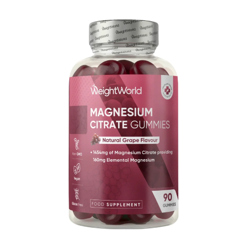 Citrate de magnésium 160 mg, 90 gummies