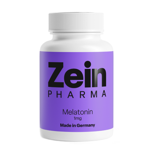 Mélatonine en capsules.