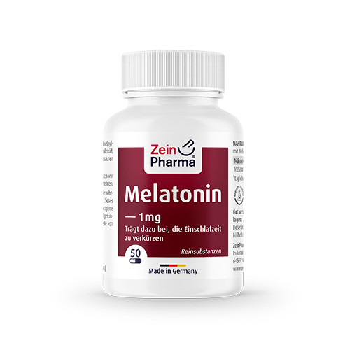 Mélatonine en capsules.