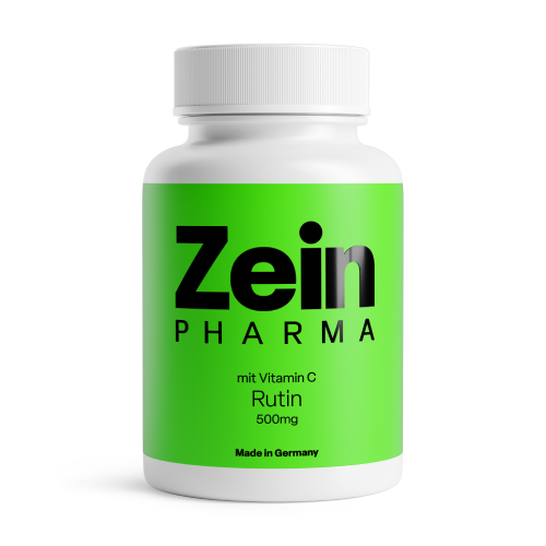 Rutin + vitamine C dans des capsules véganes.