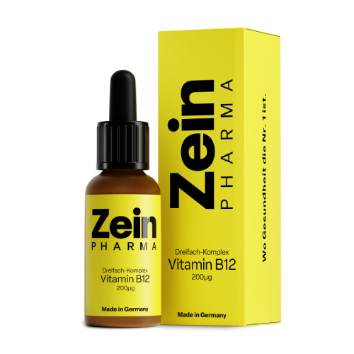 Gouttes de vitamine B12.
